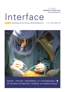 Dossier: chirurgie orthopédique et traumatologique 24e Entretiens