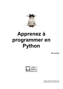 Apprenez à programmer en Python - xol.io