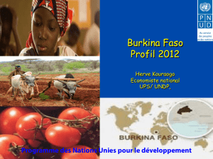 Français  - Le PNUD au Burkina Faso