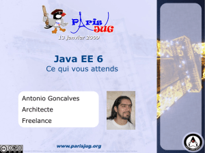 Java EE 6 - Paris JUG