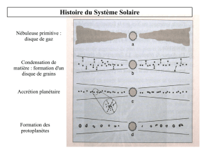 Histoire du Système Solaire