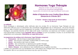 Hormones Yoga Thérapie