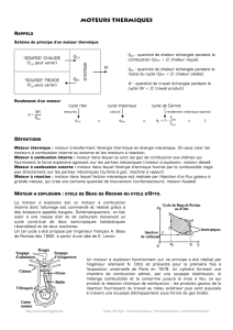 moteurs thermiques