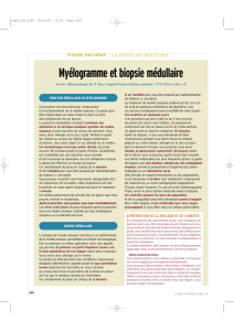Myelogramme_ biopsie_medullaire