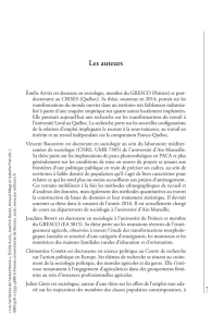 Les auteurs (Fichier pdf, 594 Ko) - Presses Universitaires de Rennes
