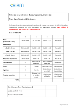 Protocole De Sevrage Alcoolique En Ambulatoire