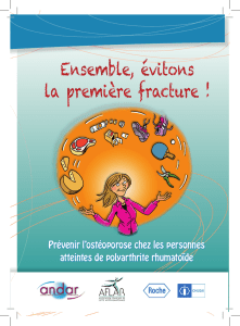 Ensemble, évitons la première fracture