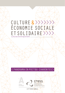 Cultures d`entreprendre - L`A. Agence culturelle du Poitou