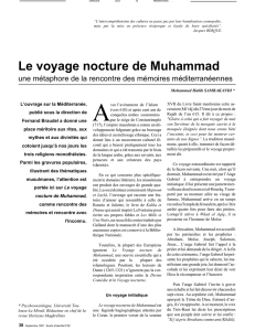 Le voyage nocture de Muhammad
