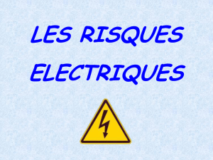les risques electriques