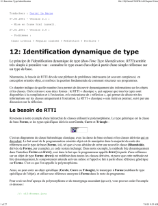 12: Identification dynamique de type