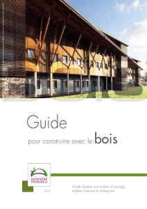 Les bardages bois - Auvergne Promobois