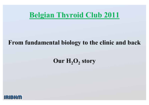 Belgian Thyroid Club 2011
