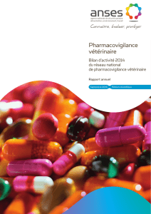 Bilan d`activité 2014 du réseau national de pharmacovigilance