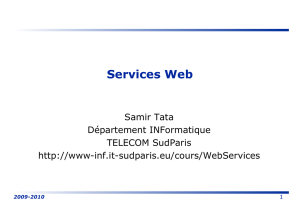 Service Web - Département Informatique