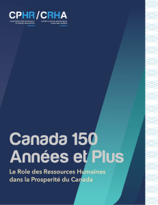 Canada-150 et Plus sommaire
