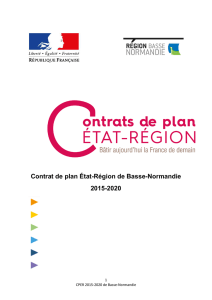 CPER 2015-2020 de Basse-Normandie - Regions-et