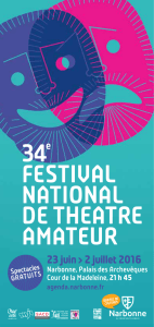 34e FESTIVAL NATIONAL DE THEATRE AMATEUR