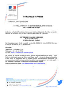 communiqué de presse - Préfecture de la Charente