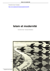 Islam et modernité - Collectif Lieux Communs