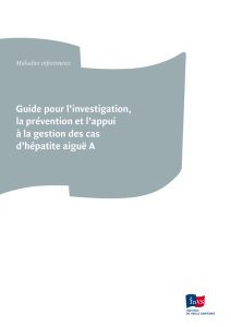 Guide pour l`investigation, la prévention et l`appui à la