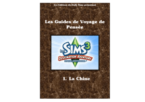 Les Guides de Voyage de Pensée 1. La Chine