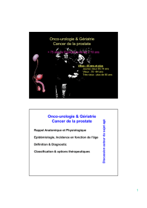 Cancers urologiques - Longue Vie et Autonomie