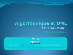 CM4 : Java "avancé" - Mickaël Martin