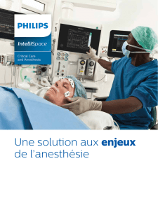 Anesthésie - Philips InCenter