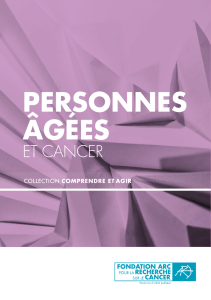 Brochure Personnes âgées et cancer