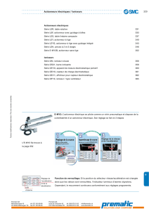 Actionneurs électriques / Ioniseurs