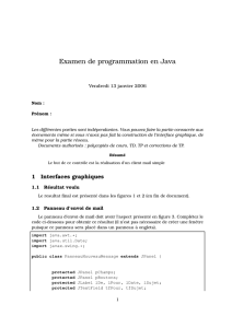 Examen de programmation en Java