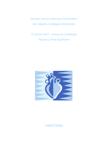 Seconde journée nationale d`information des maladies cardiaques