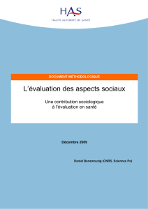 Document méthodologique_L`évaluation des aspects sociaux