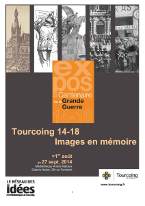 Tourcoing 14-18 Images en mémoire