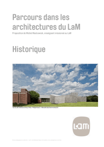 Parcours dans les architectures du LaM
