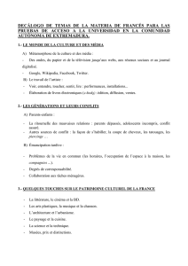 temas de selectividad - Universidad de Extremadura