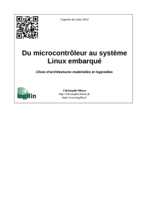 Du microcontrôleur au système Linux embarqué