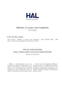 Colloque Híbridos_ compte ren... - Hal-SHS