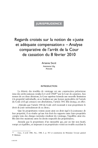 Regards croisés sur la notion de « juste et adéquate - ORBi