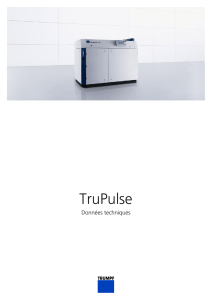 Technical data sheet TruPulse