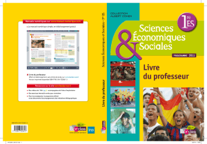 Sciences Économiques Sociales - bordas