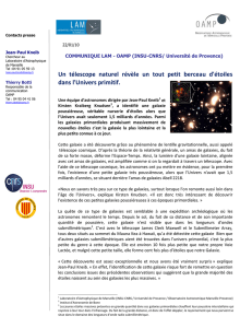 UnTelescopeNaturel - Laboratoire d`Astrophysique de Marseille