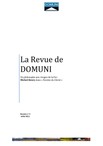 La Revue de DOMUNI