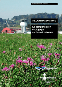 La compensation écologique sur les aérodromes