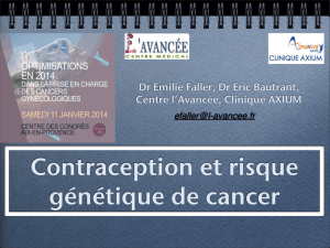 Dr Emilie Faller, Dr Eric Bautrant, Centre l`Avancée, Clinique AXIUM
