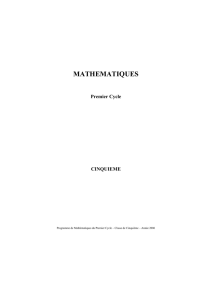 Guide pratique de mathématiques 5ème