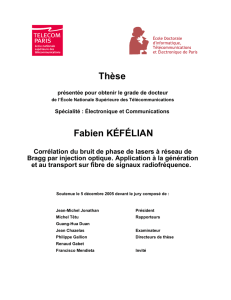 Thèse Fabien KÉFÉLIAN - Sites personnels de TELECOM ParisTech