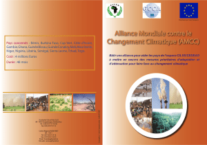 Alliance Mondiale contre le Changement Climatique (AMCC)