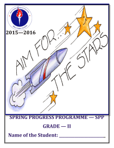 SPRING PROGRESS PROGRAMME